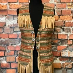 The Sparkling Spur Patricia Wolf Serape Vest TIFFIANY'S CLOSET