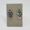 The Sparkling Spur Kingman Turquoise Dangle Earrings