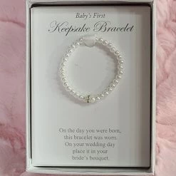 The Sparkling Spur Baby’s First Keepsake Bracelet