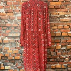 Tasha Polizzi TIFFIANY'S CLOSET Diamond Pattern Duster