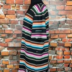 Double D Ranch Serape Top With Cross TIFFIANY'S CLOSET