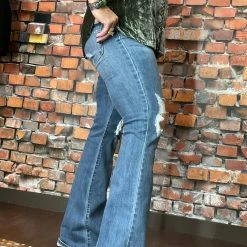 Best Pirce โ๏ธ Hidden Happi Mid Rise Flare ๐ 12 Hidden Happi Mid Rise Flare