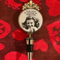 The Sparkling Spur Gifts/Grace Wine Stopper (3 Styles)