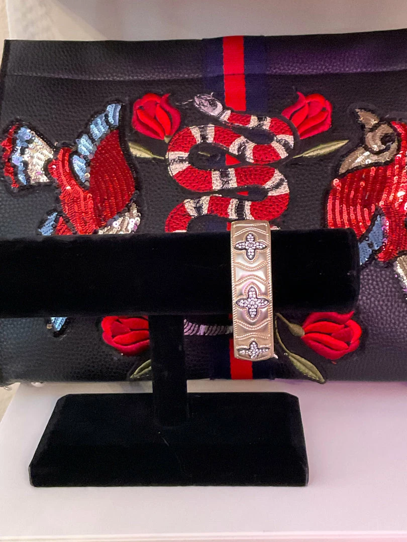 Promo ❤️ The Sparkling Spur Rhinestone Cross Bracelet 😀 3 The Sparkling Spur Rhinestone Cross Bracelet