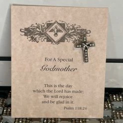 The Sparkling Spur For A Special Godmother Pin Gifts/Grace