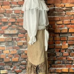Cheap 🌟 Tasha Polizzi 👗 Skirt With Long Fringe 💯 11 Tasha Polizzi Skirt With Long Fringe