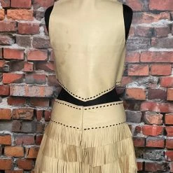 Discount ⭐ Designs By Triesta Fringed Leather Vest & Skort TIFFIANY'S CLOSET ❤️ 5 Designs By Triesta Fringed Leather Vest & Skort TIFFIANY'S CLOSET