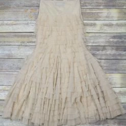 Vintage Collection Ivory Ruffle Skirt Bottoms