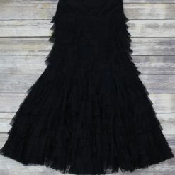 Vintage Collection Black Ruffle Skirt