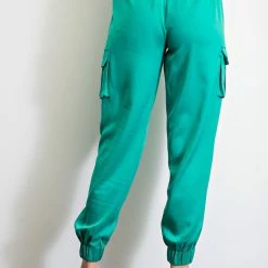 The Sparkling Spur Satin Jogging Pants