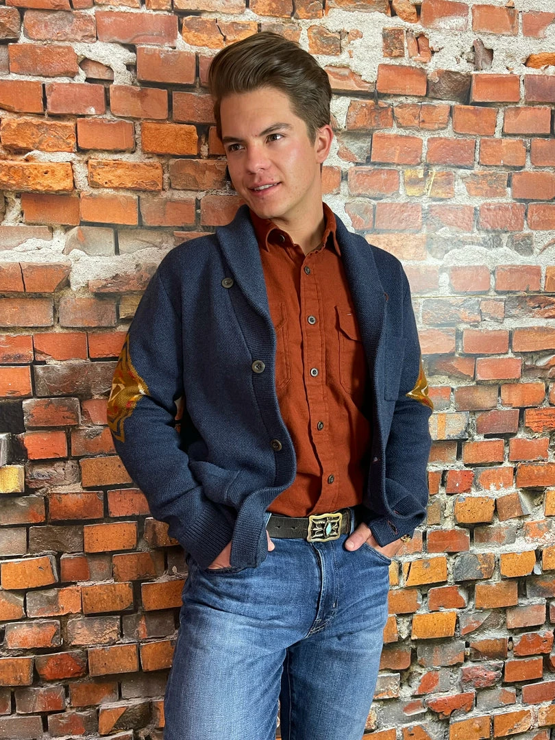 Flash Sale 🛒 Pendleton Blue Buttes Harding Cotton Cardigan Men's Sweaters/Cardigans ✔️ 4 Pendleton Blue Buttes Harding Cotton Cardigan Men's Sweaters/Cardigans