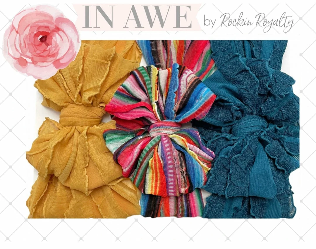 Best Pirce 💯 The Sparkling Spur Kids Of A King Serape Headband 3 Pack Set 🤩 3 The Sparkling Spur Kids Of A King Serape Headband 3 Pack Set