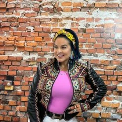 Double D Ranch - Folk Foray Collection Jackets Festival Of Colors Jacket