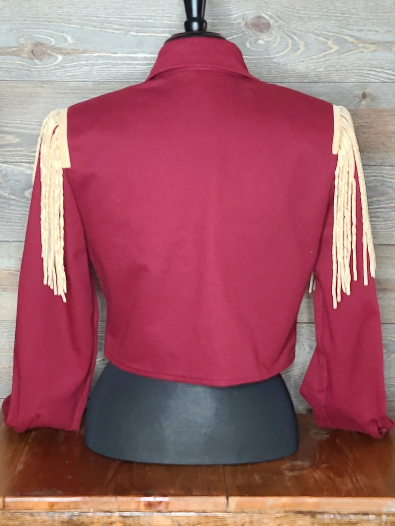 Wholesale 👏 Double D Ranch Wear Cropped Wine Colored Jacket TIFFIANY'S CLOSET 😀 5 Double D Ranch Wear Cropped Wine Colored Jacket TIFFIANY'S CLOSET