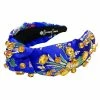 Best reviews of 𧨠Brianna Cannon Hats/Headbands/Scarves/Gloves Royal Blue Silk Floral Headband With Hand-Sewn Crystals π 1 Brianna Cannon Hats/Headbands/Scarves/Gloves Royal Blue Silk Floral Headband With Hand-Sewn Crystals
