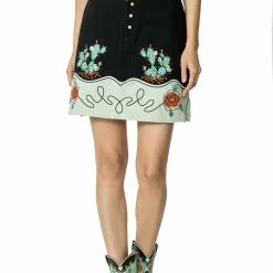 Budget π Double D Ranch - Gayle Collection Donβt Fence Me In π Skirt π 17 Double D Ranch - Gayle Collection Donβt Fence Me In Skirt