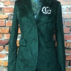 The Sparkling Spur Corduroy Blazer