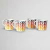 Pendleton Home Goods Harding Tapered Mugs, Set Of 4