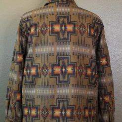 Outlet 🤩 Pendleton Jacquard CPO Wool 👕 Shirt Jacket 😉 15 Pendleton Jacquard CPO Wool Shirt Jacket