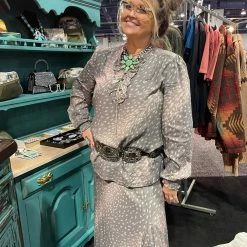 Double D Ranch - Banff Collection Winter Axis Blouse