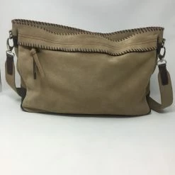 Tex’s Line Suede Flag Crossbody W/Studded Stars