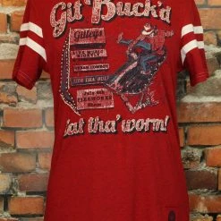 Budget 🔔 Double D Ranch - Sissy Collection Tops Git Buck’d Tee 👏 9 Double D Ranch - Sissy Collection Tops Git Buck’d Tee