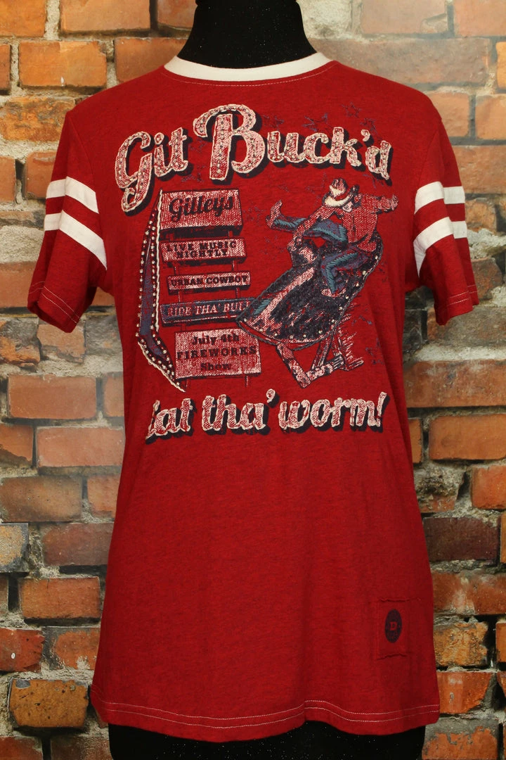 Budget 🔔 Double D Ranch - Sissy Collection Tops Git Buck’d Tee 👏 6 Double D Ranch - Sissy Collection Tops Git Buck’d Tee