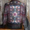 Double D Ranch Wear Flowers & Mirrors Leather Jacket TIFFIANY'S CLOSET