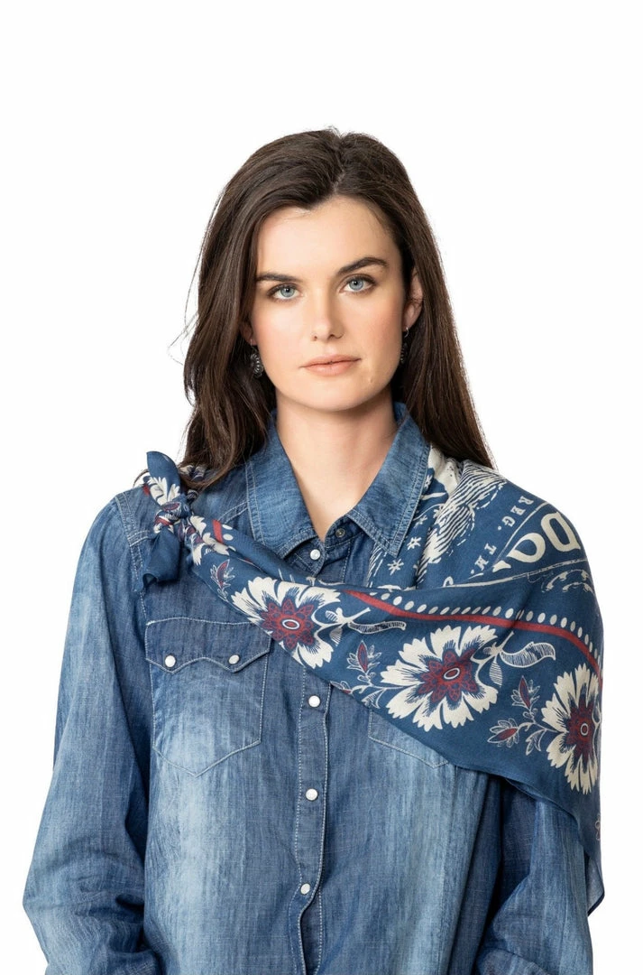 Best reviews of β¨ Double D Ranch - Sissy Collection Bandana Blues Scarf π 4 Double D Ranch - Sissy Collection Bandana Blues Scarf
