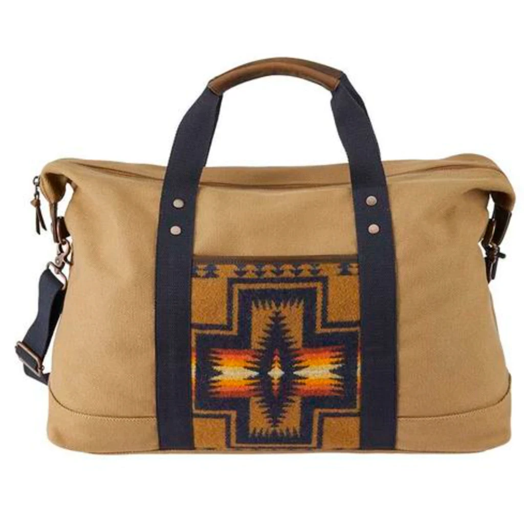 Buy ๐ Pendleton Harding Tan Weekender Bag ๐ฏ 3 Pendleton Harding Tan Weekender Bag