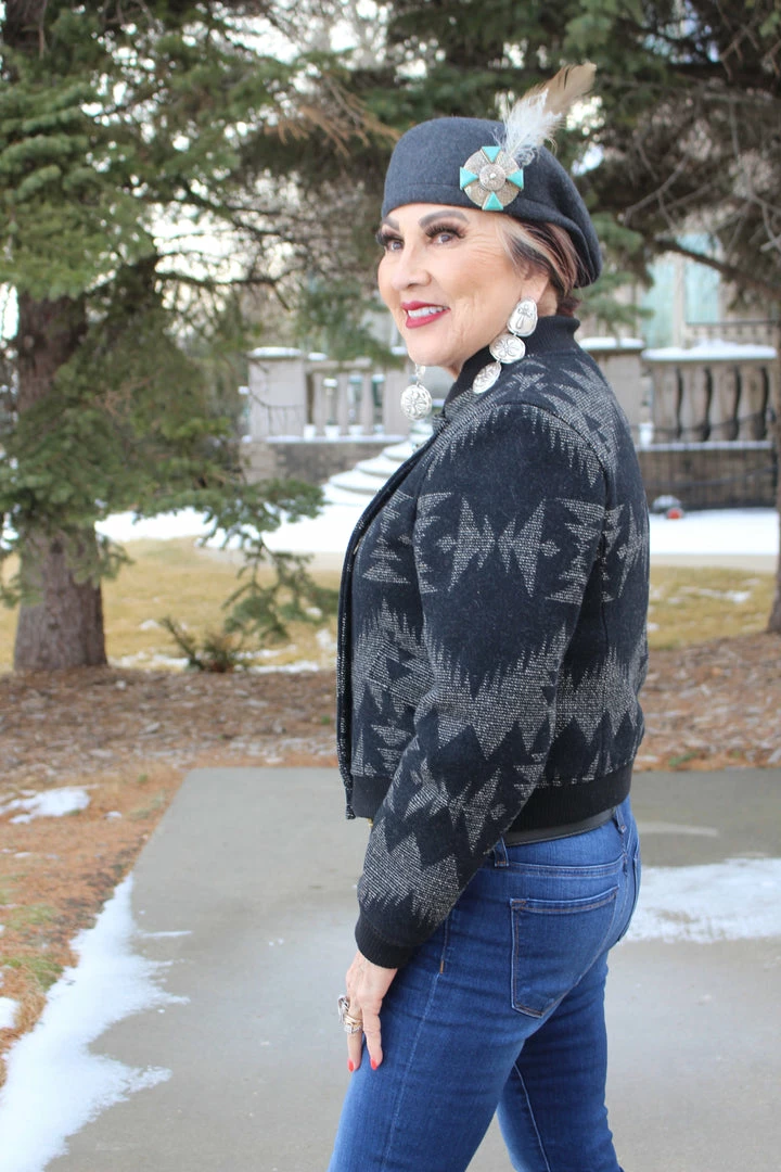 Best deal ๐งจ Pendleton Jackets Jacquard Bomber Jacket ๐ 5 Pendleton Jackets Jacquard Bomber Jacket