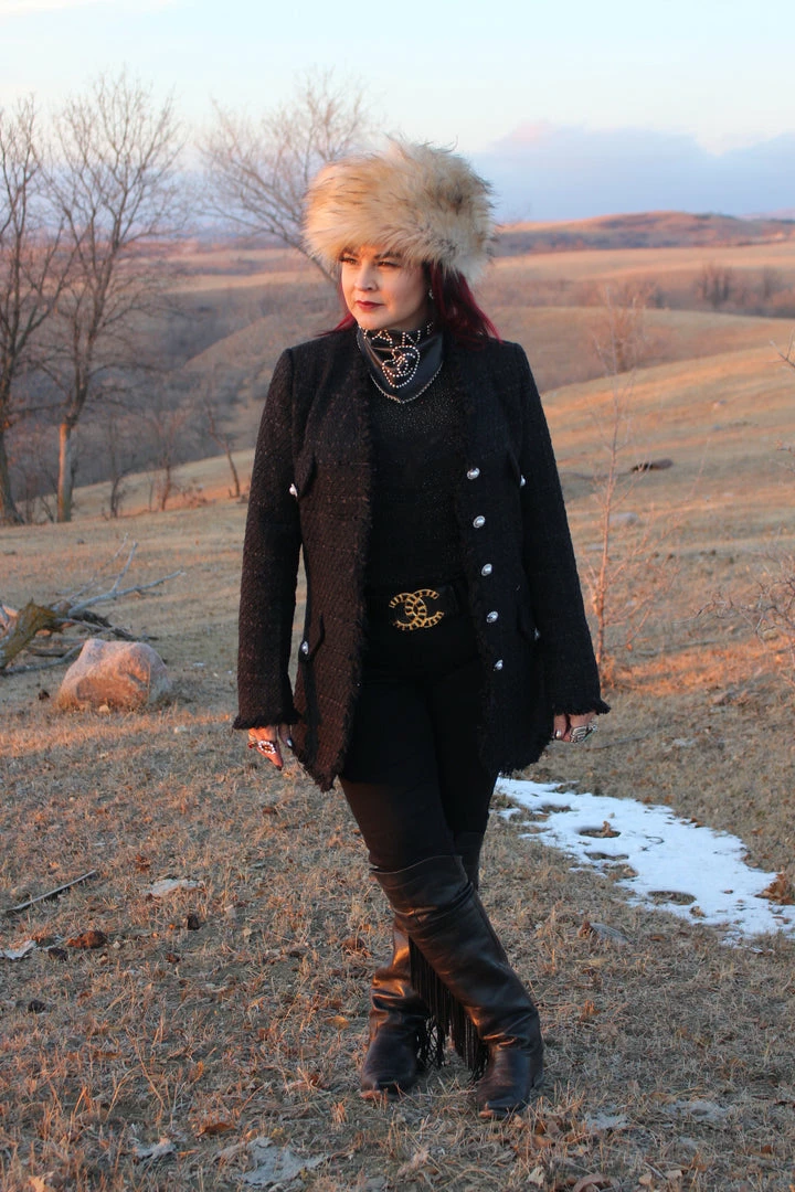 Best Sale ✨ The Sparkling Spur Taupe Fox Faux Fur Russian-Style Hat 🥰 3 The Sparkling Spur Taupe Fox Faux Fur Russian-Style Hat