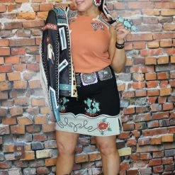 Budget π Double D Ranch - Gayle Collection Donβt Fence Me In π Skirt π 13 Double D Ranch - Gayle Collection Donβt Fence Me In Skirt