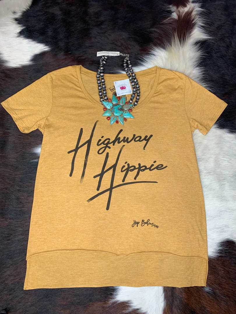 Cheap π― Bohemian Cowgirl Highway Hippie Hi-Low Tee Tops π 3 Bohemian Cowgirl Highway Hippie Hi-Low Tee Tops