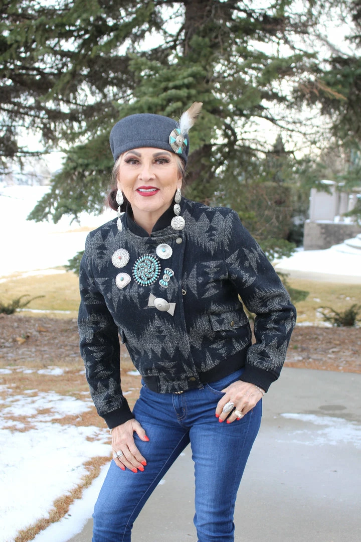 Best deal ๐งจ Pendleton Jackets Jacquard Bomber Jacket ๐ 6 Pendleton Jackets Jacquard Bomber Jacket