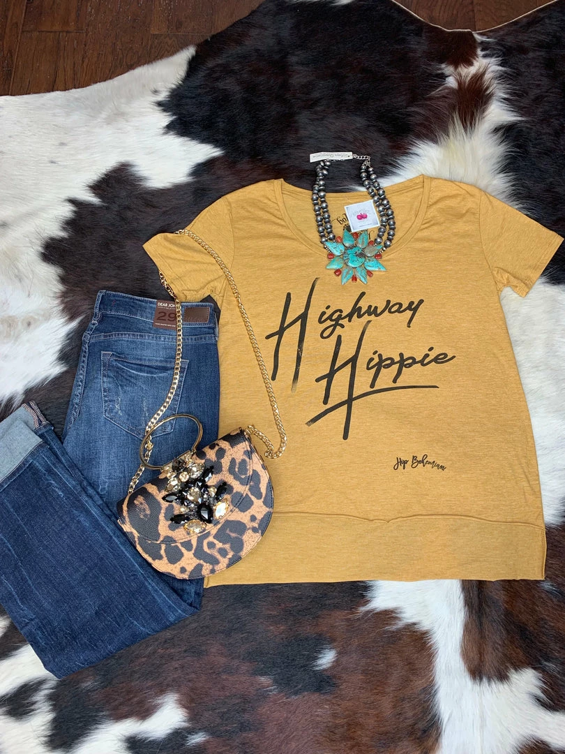 Cheap π― Bohemian Cowgirl Highway Hippie Hi-Low Tee Tops π 4 Bohemian Cowgirl Highway Hippie Hi-Low Tee Tops