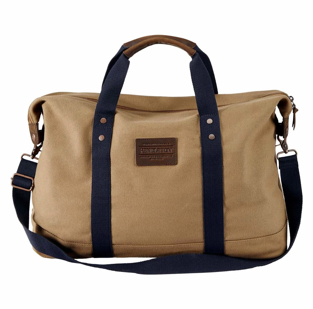 Buy ๐ Pendleton Harding Tan Weekender Bag ๐ฏ 4 Pendleton Harding Tan Weekender Bag