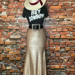 The Sparkling Spur Miss Nancy Sequin Skirt