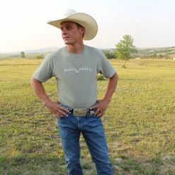 The Sparkling Spur Men's Shirts Ranch Happy Tee