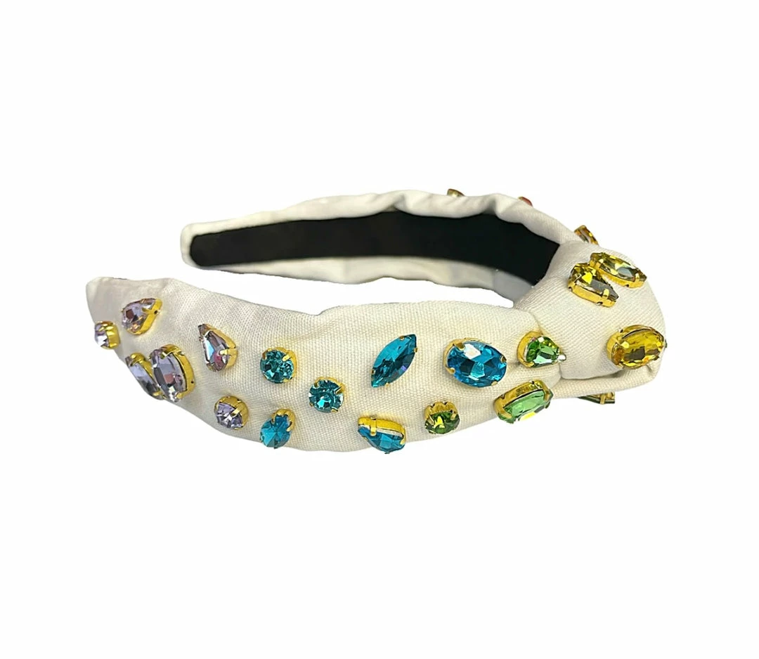 Brand new ๐ Brianna Cannon Ivory Headband With Rainbow Gradient Hand-Sewn Crystals (Mommy + Me Option) Hats/Headbands/Scarves/Gloves ๐ 7 Brianna Cannon Ivory Headband With Rainbow Gradient Hand-Sewn Crystals (Mommy + Me Option) Hats/Headbands/Scarves/Gloves