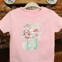 The Sparkling Spur Aqua Perfume Bottle Tee Kids Of A King