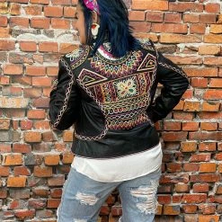 Double D Ranch - Folk Foray Collection Jackets Festival Of Colors Jacket