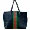 Parker & Hyde Jet Black Hyde Stripe Tote (Exclusive To Parker Hyde) New Arrivals