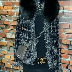 Oo La La The Miss Bouvier Blazer W/Fox Fur