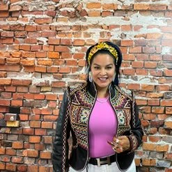 Double D Ranch - Folk Foray Collection Jackets Festival Of Colors Jacket