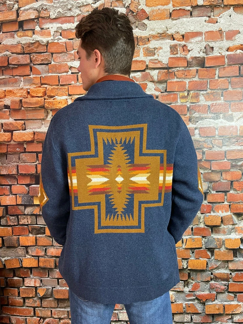 Flash Sale 🛒 Pendleton Blue Buttes Harding Cotton Cardigan Men's Sweaters/Cardigans ✔️ 3 Pendleton Blue Buttes Harding Cotton Cardigan Men's Sweaters/Cardigans