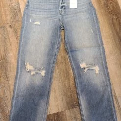 Hidden New Arrivals Zoey Basic Button Fly Mom Jeans