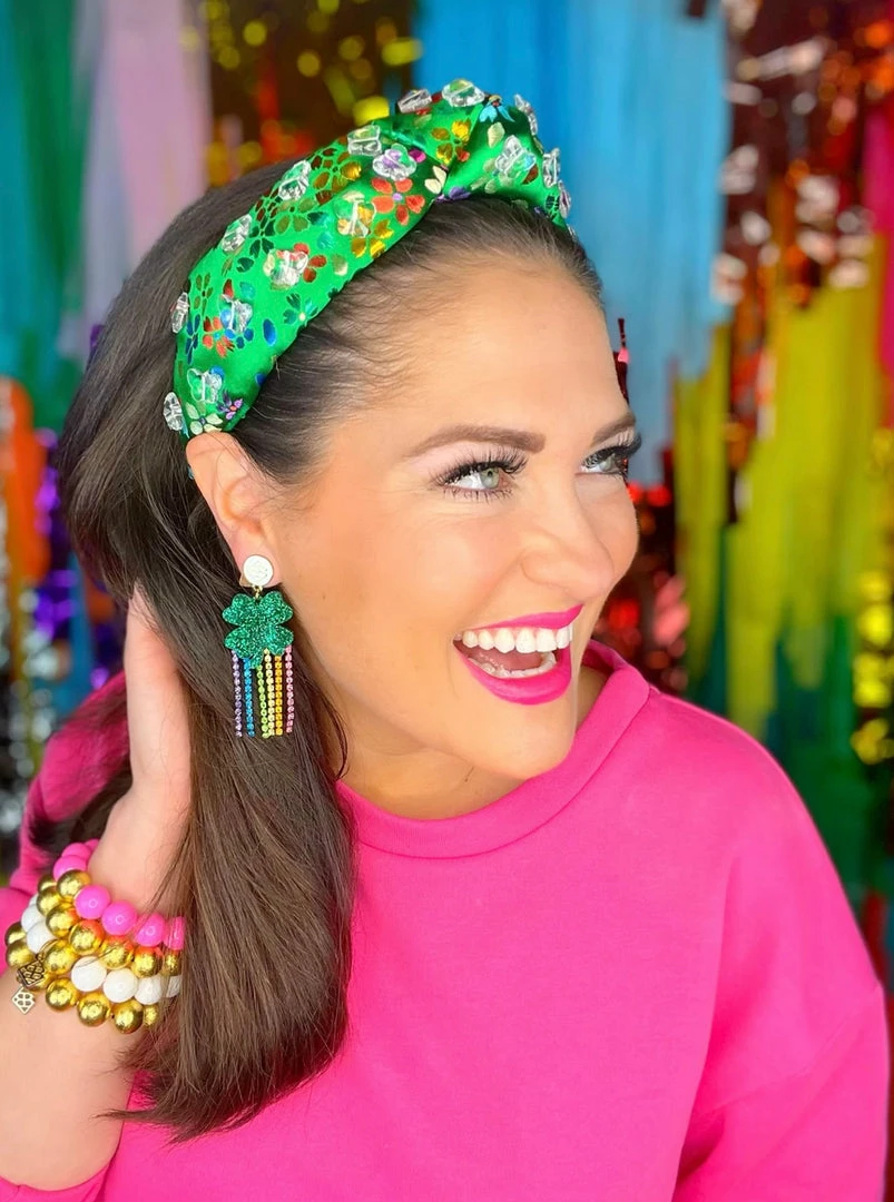 Flash Sale π Brianna Cannon Green Silk Rainbow Flower Headband With Crystal Butterflies Hats/Headbands/Scarves/Gloves βοΈ 3 Brianna Cannon Green Silk Rainbow Flower Headband With Crystal Butterflies Hats/Headbands/Scarves/Gloves