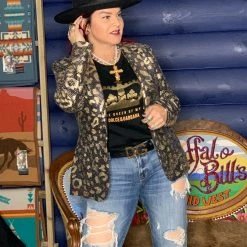 Oo La La The Cheetah Goldie Blazer Jackets