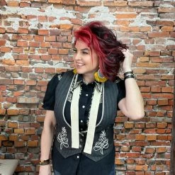 Best Sale ๐ Double D Ranch Wear - Maria Collection Bank Teller Vest Vests โญ 10 Double D Ranch Wear - Maria Collection Bank Teller Vest Vests